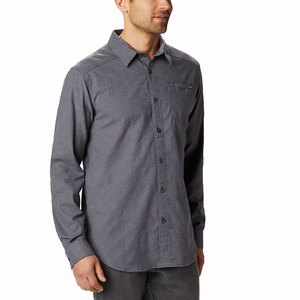 Columbia Cornell Woods™ Flannel Långärmad Tröja Herr MörkGrå (SFRXD9517)